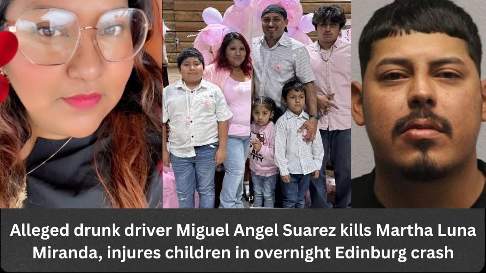 Mother Killed, Three Children Injured in Alleged Drunk Driving Crash in Edinburg